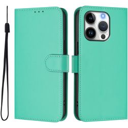 Mobigear Urban Wallet iPhone 16 Pro Funda tipo libro Cartera - Verde