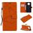 Mobigear Butterfly Xiaomi Mi 10T Lite Pungetui med Seddelrum - Orange