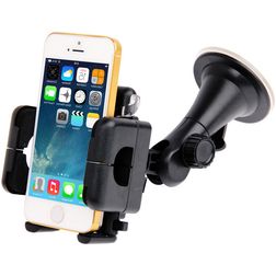 Mobigear Suporte para carro com ventosa Pinça Universal - Preto