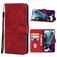 Mobigear Wallet Motorola Edge S30 Pungetui med Seddelrum - Rød