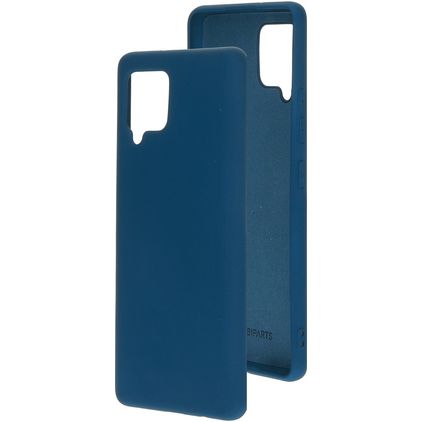 Mobiparts Samsung Galaxy A42 Silikon Zadní kryt - Blueberry Blue