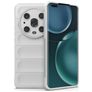Mobigear Bumpy HONOR Magic 4 Pro Fleksibel TPU Bagsidecover - Hvid