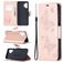 Mobigear Butterfly Samsung Galaxy A32 5G Wallet case - Rose Gold