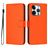 Mobigear Urban Wallet iPhone 16 Pro Knížkové pouzdro Peněženka - Oranžová