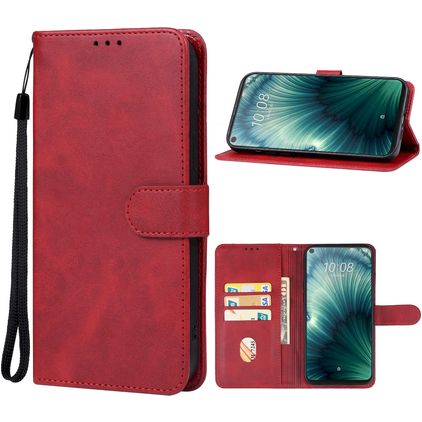 Mobigear Wallet HTC U23 Pro Wallet case - Red