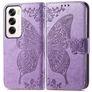 Mobigear Butterfly OPPO Reno 12 Pro Cover a libro portafoglio - Viola