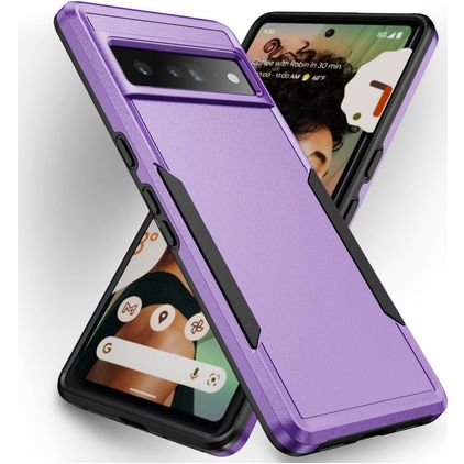 Mobigear Heavy Armor Google Pixel 7 Pro Plástico rígido Capa traseira Antichoque - Roxo
