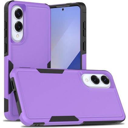 Mobigear Heavy Armor Samsung Galaxy S25 Edge Plástico rígido Capa traseira Antichoque - Roxo