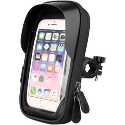 Mobigear Weather Shield Phone Bike mount Handlebar Mount Case Universal (max 17 cm x 9 cm) - Black