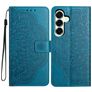 Mobigear Mandala Samsung Galaxy A17 Plånboksfodral med sedelfack - Blå