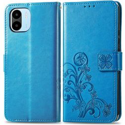 Mobigear Clover Xiaomi Redmi A1 4G Pungetui med Seddelrum - Blå
