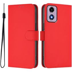 Mobigear Urban Wallet Motorola Moto E14 Wallet case - Red