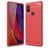 Mobigear Brushed Slim Xiaomi Mi 8 SE TPU flexible Carcasa - Rojo