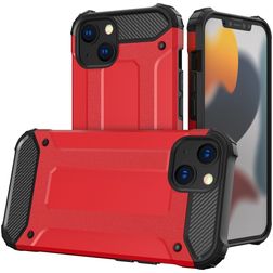 Mobigear Outdoor iPhone 14 Plus Hardcase Back cover Antiurto - Rosso