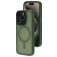 Mobiparts Hardcover iPhone 15 Pro MagSafe Kova Suojakuori - Satin Green
