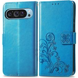 Mobigear Clover Google Pixel 10 Pro Wallet case - Blue