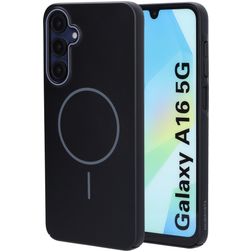 Mobiparts Slim Line Samsung Galaxy A16 MagSafe Funda Plástico rígido Carcasa - Onyx Black