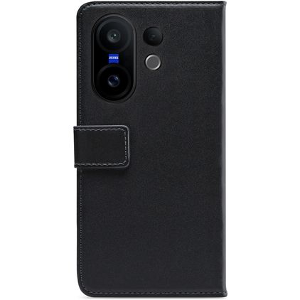 Mobilize Classic Gelly Wallet Vivo X200 FE Lompakkokotelo + Setelitasku - Musta