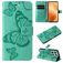 Mobigear Butterfly Xiaomi 14T Pro Cover a libro portafoglio - Verde