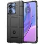 Mobigear Rugged Shield Motorola Edge 40 Flexibilní TPU Zadní kryt odolný proti nárazům - Černá