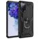Mobigear Armor Ring Samsung Galaxy S20 FE Funda Plástico rígido Carcasa Antigolpes con anillo - Negro