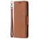 Mobigear Excellent Xiaomi Redmi Note 10 Pro Wallet case - Cognac