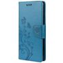 Mobigear Flowers Samsung Galaxy A23 Funda tipo libro Cartera - Azul