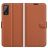 Mobigear Classic Wiko Power U20 Pungetui med Seddelrum - Brun