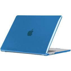 Mobigear Crystal Case MacBook Air 13 tum (2022-2026) Hårt MacBook-skal - Mörkblå - Modell A2681 / A3113 / A3240 / A3449