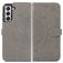 Mobigear Mandala Samsung Galaxy S21 FE Cover a libro portafoglio - Grigio