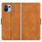 Mobigear Slim Magnet Xiaomi Mi 11 Lite Etui z klapką typu portfel - Koniakowy