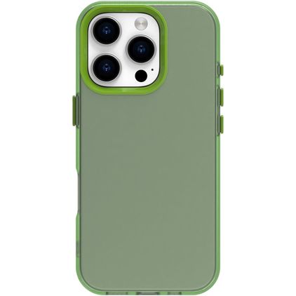 Mobigear Crystal iPhone 16 Pro Funda Plástico rígido Carcasa - Verde