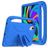 Mobigear AeroArmor Lenovo Tab P12 Capa para crianças com pega + Suporte para caneta stylus - Azul