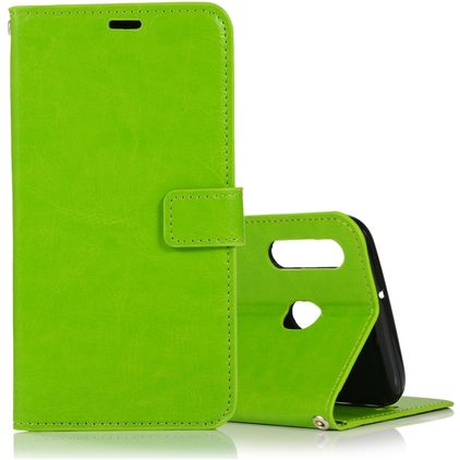 Mobigear Wallet Samsung Galaxy A40 Capa livro Carteira - Verde