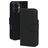 Mobiparts iPhone 16 MagSafe Case Genuine Leather Detachable 2-in-1 Wallet Case Wallet - Black