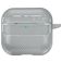 Mobigear Carbon Fiber sottile Apple AirPods 4 Cover rigida - Grigio