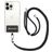 Mobigear Lanyard Universel justerbar mobilsnor - Sort