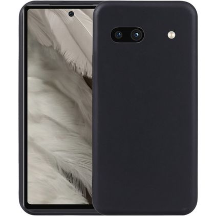 Mobigear Colors Google Pixel 7a Joustava TPU Suojakuori - Musta