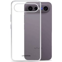 Mobilize Gelly Läpinäkyvä Vivo V70 FE Joustava TPU Suojakuori - Läpinäkyvä
