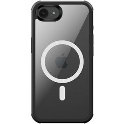 Valenta Full Cover iPhone 16e MagSafe Tempered glass Back cover Shockproof - Black
