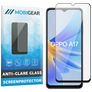 Mobigear Premium OPPO A17 Tempered Glass Screen Protector - Case Friendly - Black
