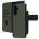Mobiparts Samsung Galaxy A36 Capa Pele genuína Capa livro 2 em 1 com capa traseira amovível Carteira - Verde