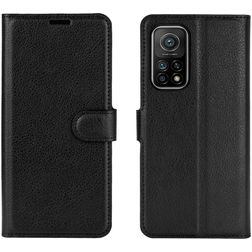 Mobigear Classic Xiaomi Mi 10T Funda tipo libro Cartera - Negro