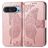 Mobigear Butterfly Google Pixel 10 Pro Wallet case - Rose Gold