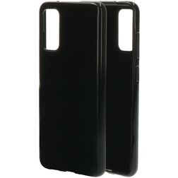 Mobiparts Classic Samsung Galaxy S20 Joustava TPU Suojakuori - Musta