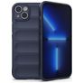 Mobigear Bumpy iPhone 14 Plus Flexible TPU Back cover - Dark Blue