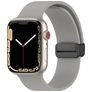 Mobigear Sport Mag Silikoni Apple Watch Ranneke Magneettilukko - 42/41/40/38 mm - Harmaa