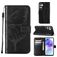 Mobigear Butterfly Samsung Galaxy A55 Funda tipo libro Cartera - Negro