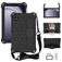 Mobigear HexStrap Samsung Galaxy Tab A11 Pianka EVA Etui plecki + Pasek na ramię - Czarny