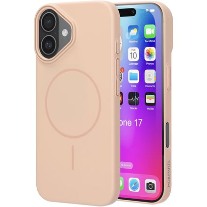 Mobiparts Slim Line iPhone 17 MagSafe Hardcase Etui plecki - Dune Sand